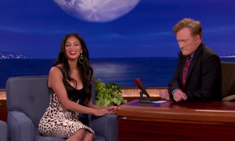 Channel 2: Conan Mesmerized by Nicole’s Cleavage