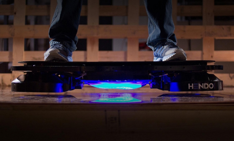 High-tech skate parks Hoverboard